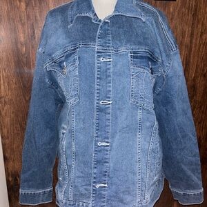 True Religion Blue Jean Jacket